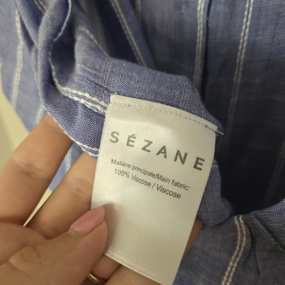 Sezane Manon Ruffle Tank Top - Picture 7 of 9